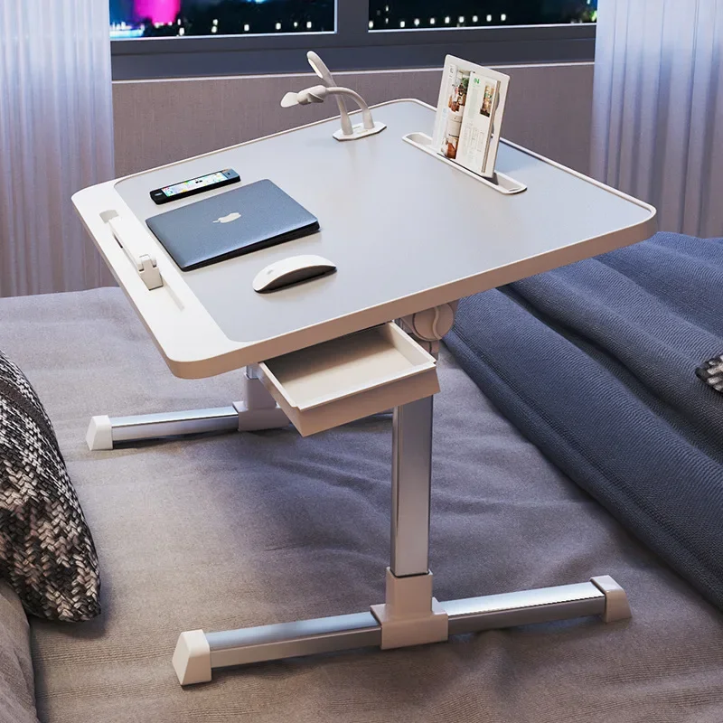 Foldable lift bed Small table Home study desk Simple bedroom Computer bay window Dormitory student small table