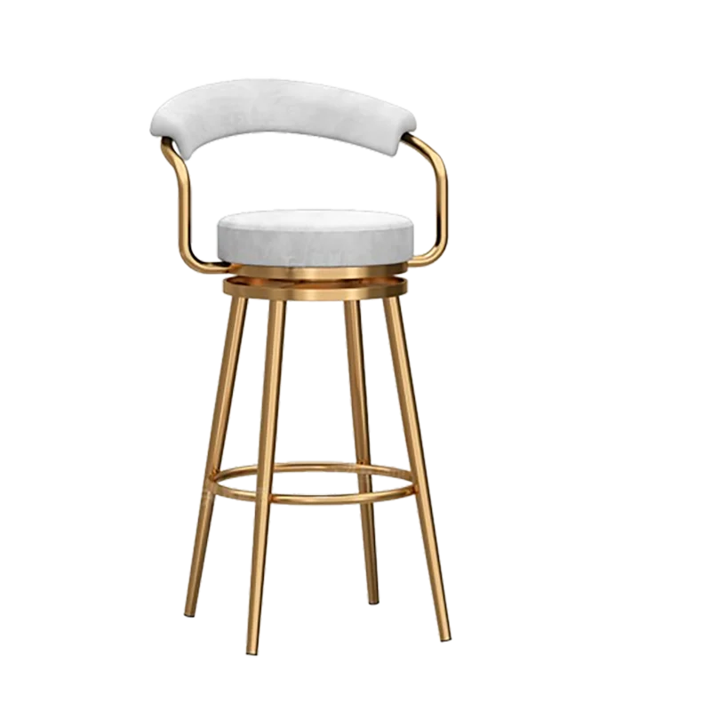 Leisure Stylish Bar Chairs Designer Support Comfortable Luxury Chairs High Bistro Taburete Alto Para Cocina Modern Furniture - Image 5