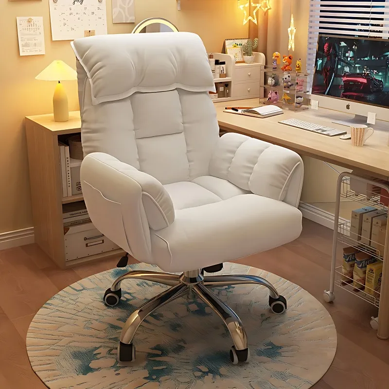 Comfortable Reclining Computer Chair, Sedentary Backrest, Sofa Chair, Bedroom, Study, Living Room, Office, Home - Image 5