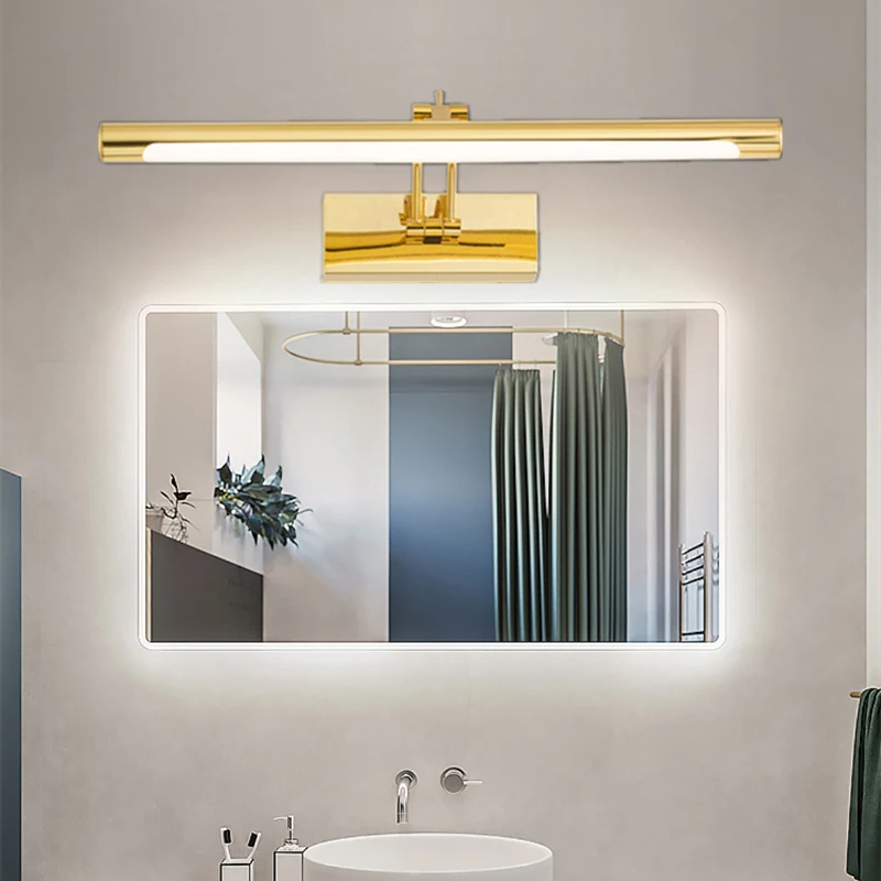 Mirror Wall Lamps Bathroom Modern Wall Lights 43CM 55CM 9W 12W Toilet Wall Mounted Lighting Fixtures Sconces Indoor Bedroom - Image 2