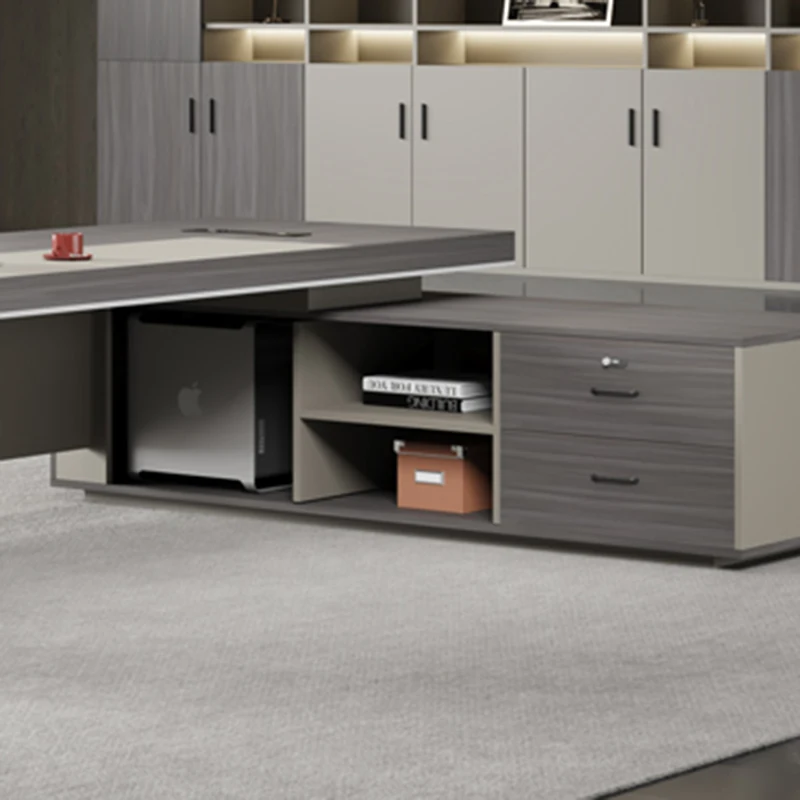 Multifunction Home Furniture Desk Office Work Computer Offices Executive Conference Writing Reception Computadora Room Modern - Image 5