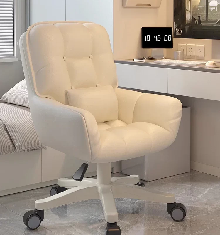 Ergonomic Office Chairs Backrest Swivel Armchair for Bedroom Relax Computer Chair Student Chair with Wheels Furniture for Home