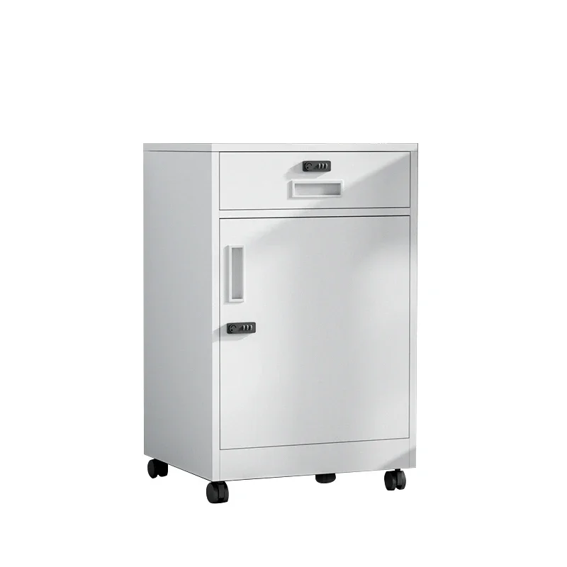 Modern Style Competitive Price Multiple Colors Office Cabinet and Wheels Password Lock File Cabinet with One Drawer