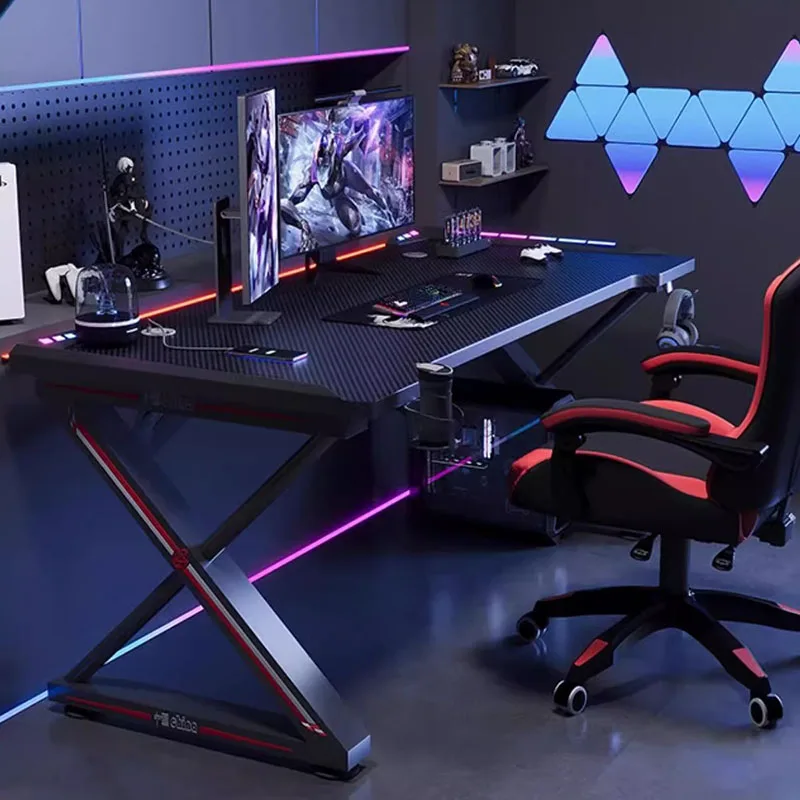 Gemming Table Bureau Gaming Desk Setup Accessories Coffee Tables Furniture Room Chairs Tv Supports Chiffon Desks Study Coffe - Image 5