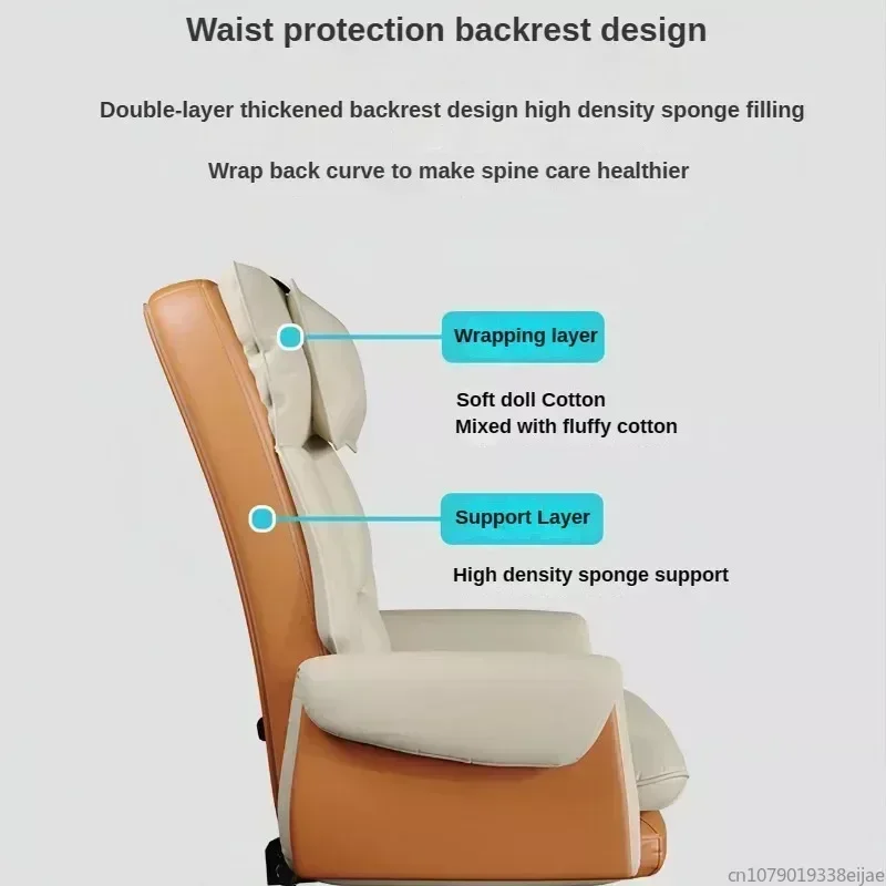 Comfortable Backrest Computer Chair, Lifting and Rotating Office Chair, Leisure and Rest Sofa Chair Gaming Chair Furniture - Image 6