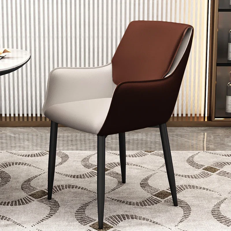 Balcony Furniture Luxurious Armchair Chair Outdoor Folding Chairs Design Event Plastic Wooden Designer Home Silla Single Luxury - Image 3