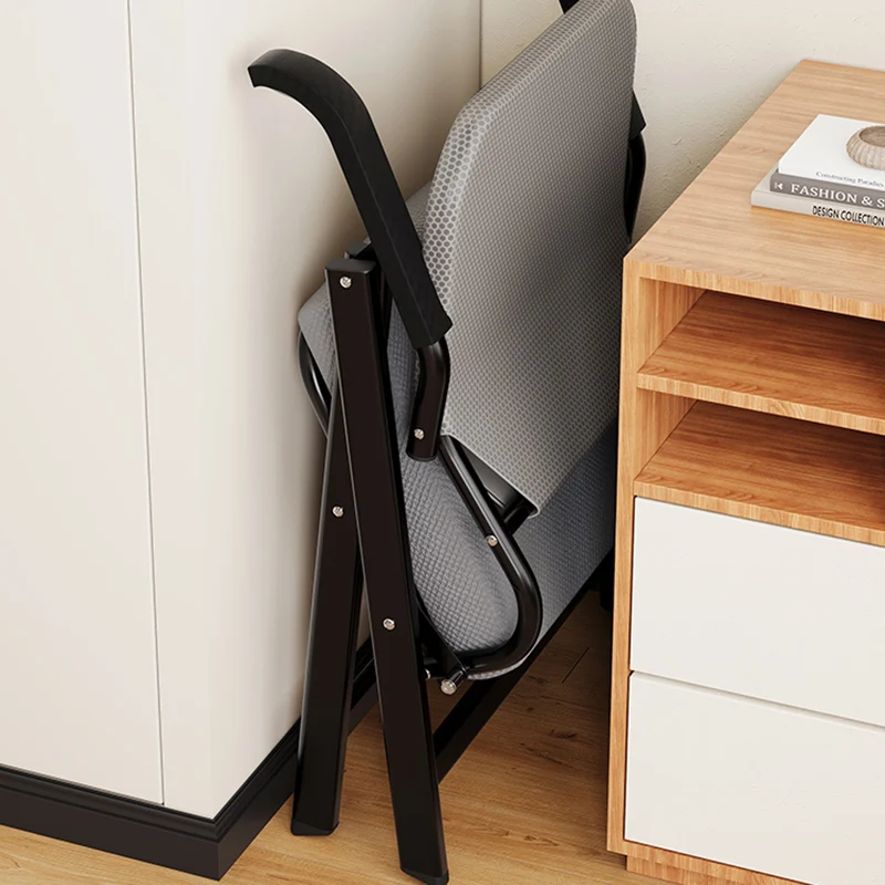 Modern Retro Dining Chairs Restaurant Folding Party Kitchen Gaming Chair Nordic Vanity Silla De Escritorio Home Furniture CY50DC - Image 2