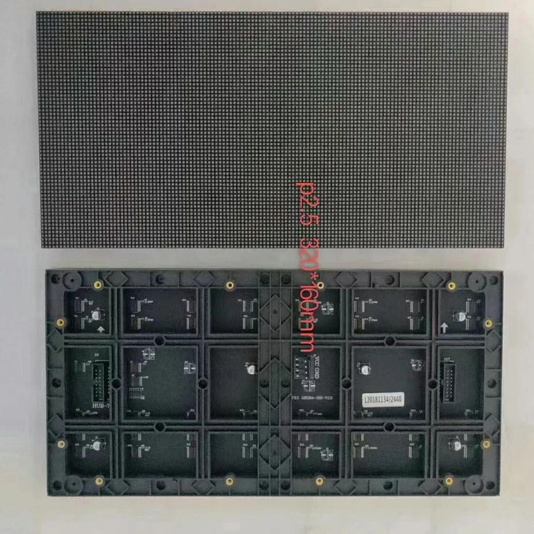 Wholesale price 640*480mm video cabinet indoor conference room P3.076 LED display fixedly installed on the wall to play video - Image 3