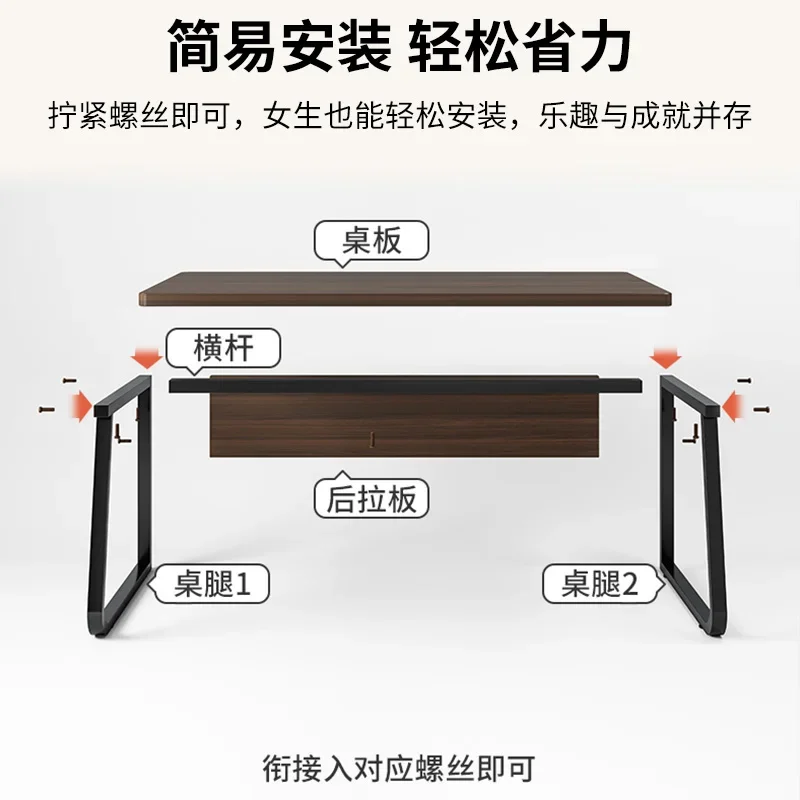 Computer Offices Modern Desk Multifunction Home Furniture Bedroom Study Table Office Desks Workstation Corner Room Executive - Image 6