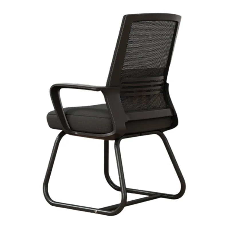 GUIG Modern Simple Beam Split Foot Metal Computer Chair Comfortable Sedentary Bedroom Office Study Study Home Chair Hot New - Image 6