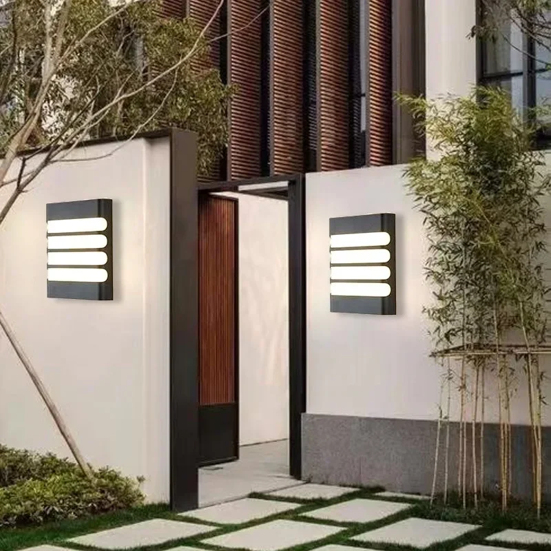 Modern LED Wall Lamp Outdoor Waterproof for Garden Aisle Balcony Entryway Wall Sconce Home Decoratioan Light Luster Fixtures - Image 4