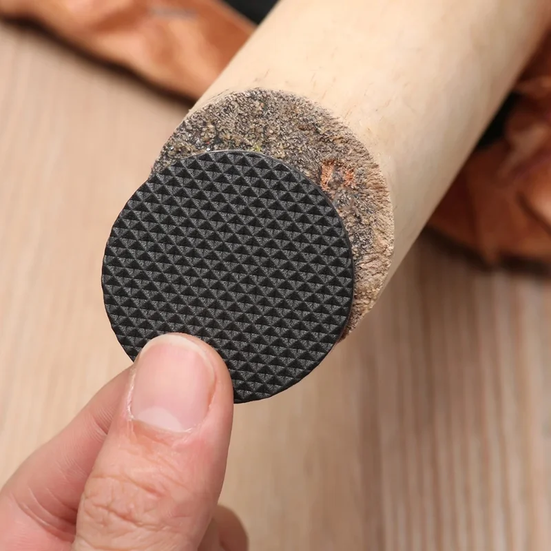 Self Adhesive Furniture Pads Chair Legs Rug Non-slip Bumper Damper Floor Scratch Protector Mat Round Square Rubber Pads - Image 3