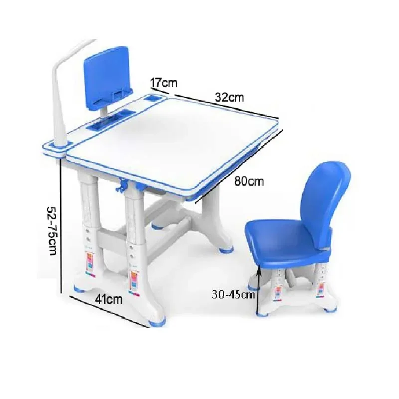 Multifunctional Kid Study Table детский стол Ergonomic Children Homework Desk Student Adjustable Desk - Image 6
