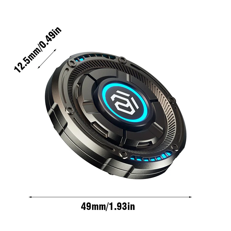 Fidget Spinner Papa Coin Push Card Stress Reliever Toys Metal Fingertip Gyroscope Spinning Top Desk EDC for Adults Kids Gift - Image 6