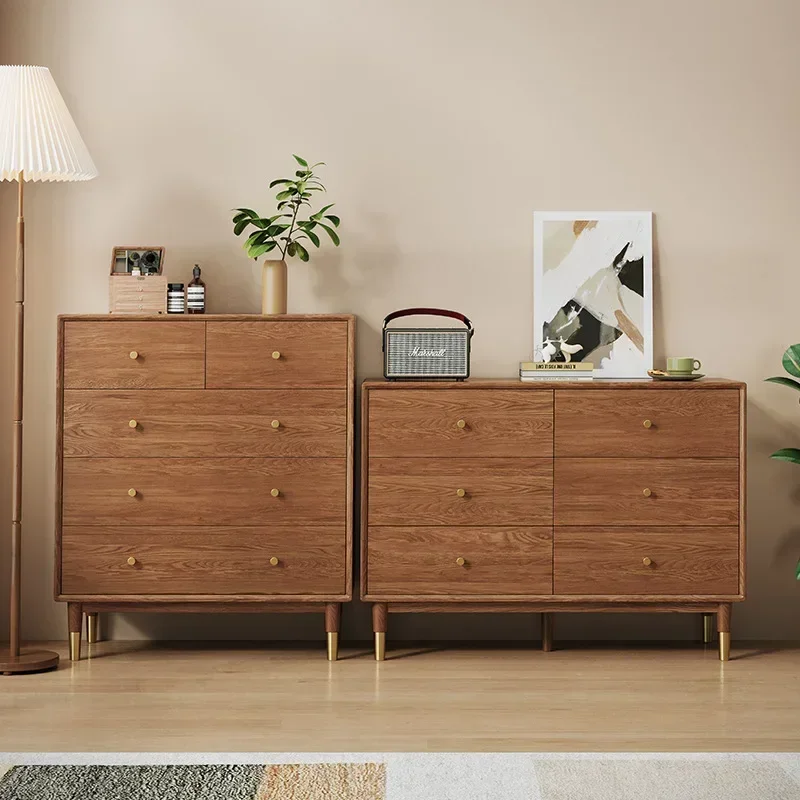 Living Room Storage 6 Drawer Dressers Chest of Drawers Wood Sideboards Designer Originality Organizer Home Furniture Buffet - Image 2