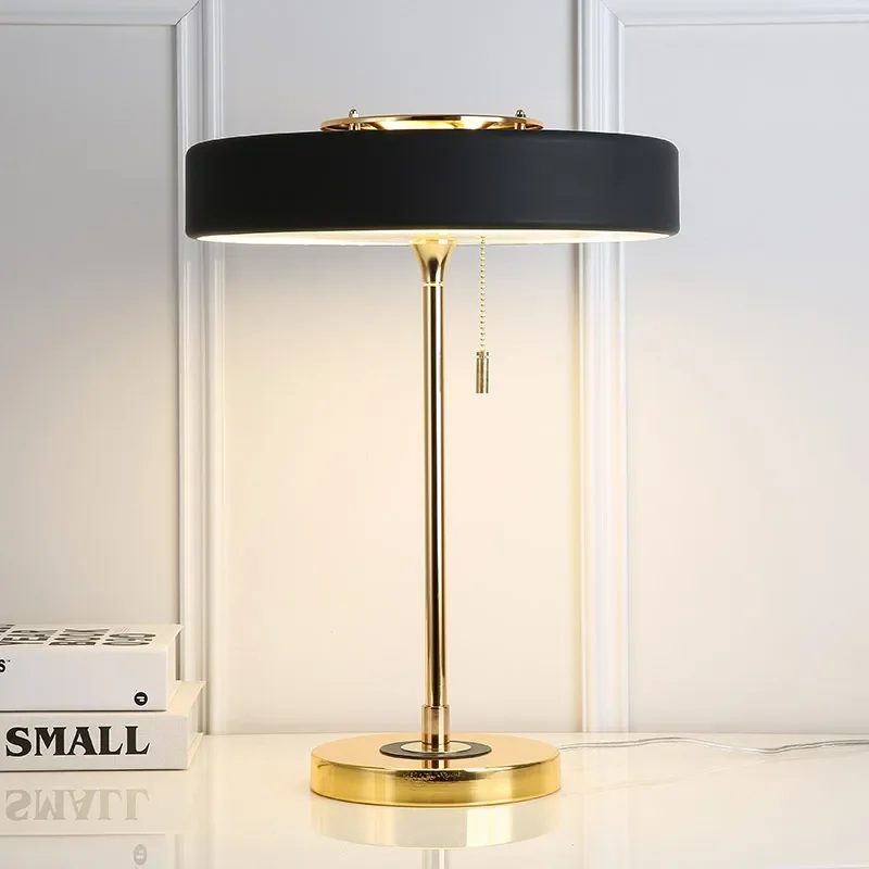 LED Table Lamp for Bedroom Bedside Nightstand Dining Decoration Postmodern Nordic Designer Reading Table Light desk lamp - Image 3