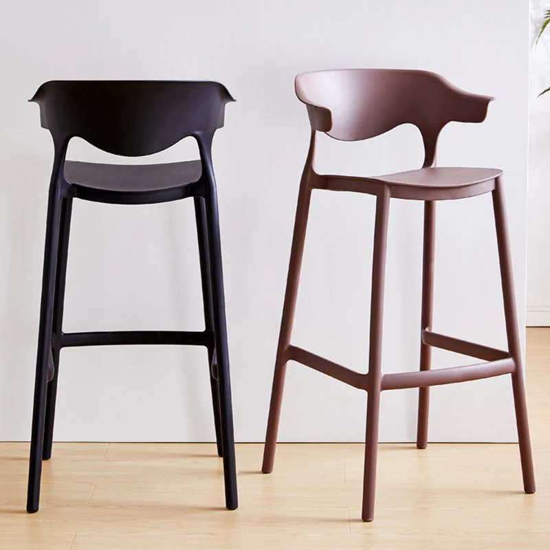 Modern Accent Bar Stools Reception Luxury Living Room Restaurant Bedroom Dining Chairs Relaxing Bancos De Bar Unique Furniture