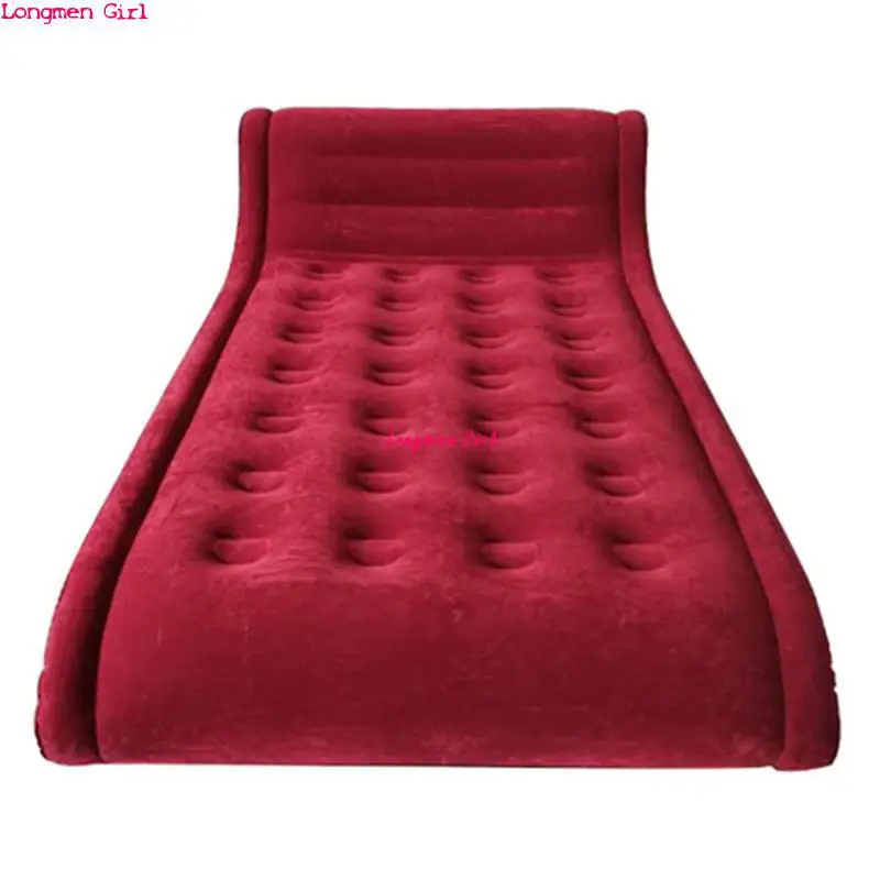 Modern Folding Inflatable Big Sofa Bed For Beach Camping Travel Outdoor Garden Furniture Double Bed With Velvet Pvc Leather Bed - Image 6
