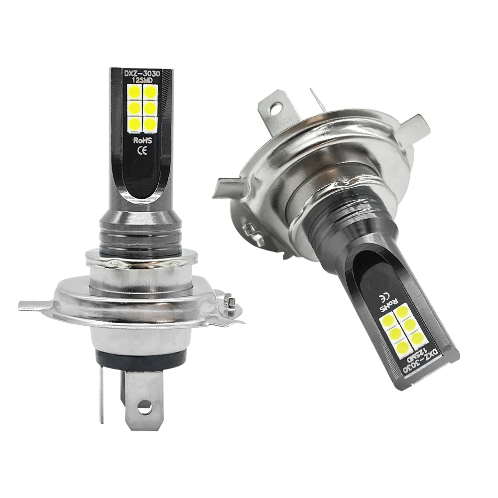 2Pcs Super Bright H4 H7 Led Bulb Car Headlight Motorcycle H1 H3 H8 H9 H11 Auto Fog Lamps 9005 9006 HB3 HB4 Light 12v 24V 80W - Image 5