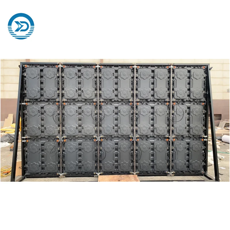 Stadium advertising LED video wall outdoor LED large screen960*960mm Die-cast aluminum cabinet P4 LED outdoor screen wholesale