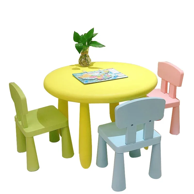 Children's Tables and Chairs Writing Set Small Junior Desk Chair Children Writing Desk Home Kindergarten Desk Chair - Image 5