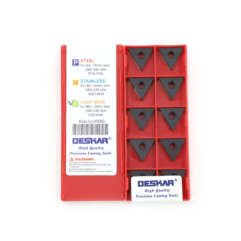Deskar 100% Original TNMA TNMA1604 TNMA160404 TNMA160408 TNMA160412 LF3018 Special For Cast Iron Triangular Turning Blade