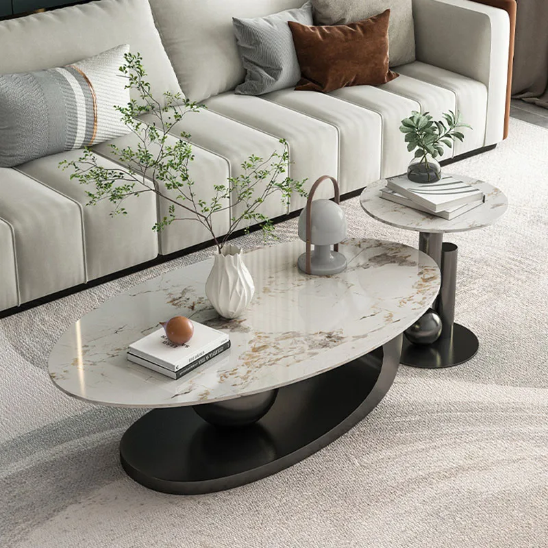 Luxury Coffee Table Center Mobile Salon Nordic Living Room Accent Frames Coffee Table Couch Tavolino Da Salotto Hotel Furniture - Image 5