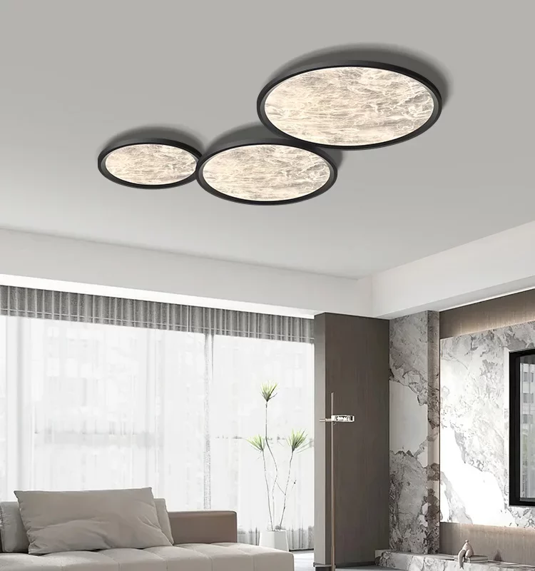 Nordic cloud LED ceiling lamp modern simple living room lamp restaurant lights study master bedroom lamp design creative lights