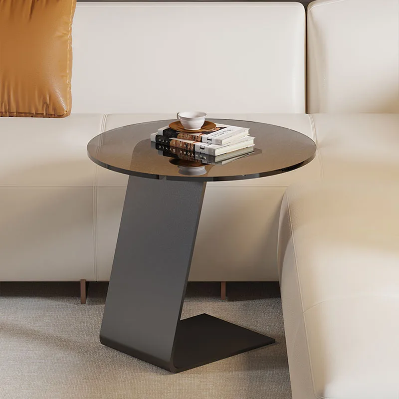 Bed Side Bedside Console Table Small Coffee Corner Accent Luxury Dining Tables Round Nordic Mesas Para Sala Luxury Furniture - Image 2
