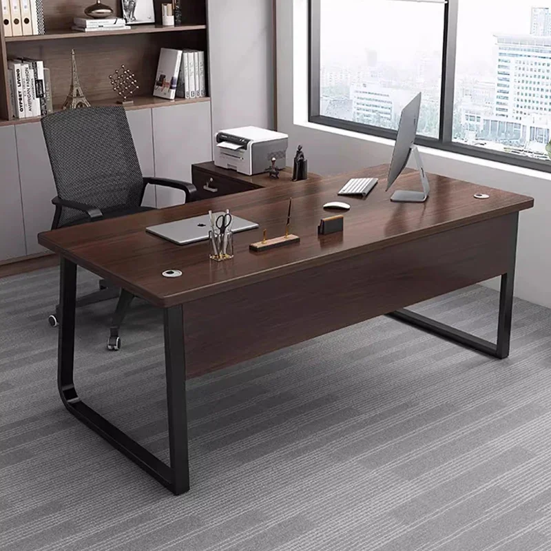 Computer Offices Modern Desk Multifunction Home Furniture Bedroom Study Table Office Desks Workstation Corner Room Executive - Image 3