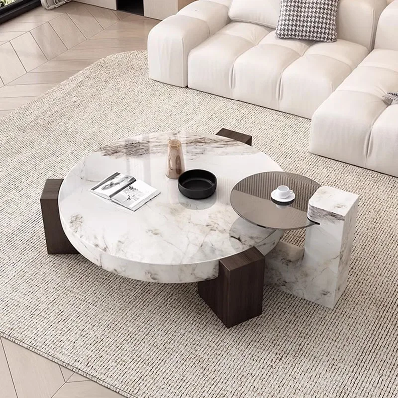 Bedside Living Room Side Table Mobile Dropshipping Center Accent Luxury Dining Tables Round Nordic Mesitas De Noche Furniture - Image 2