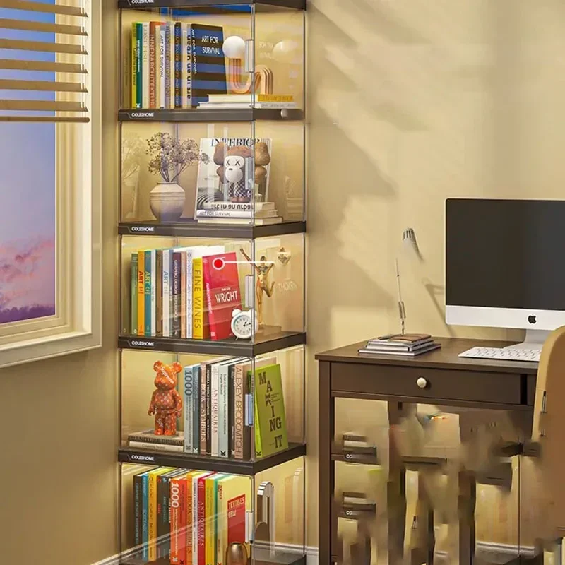 Display Bookshelf for Living Room, Console Storage, Storage Cabinets, China Magazine Racks, Luxury Gabinete Salon Furniture - Image 4