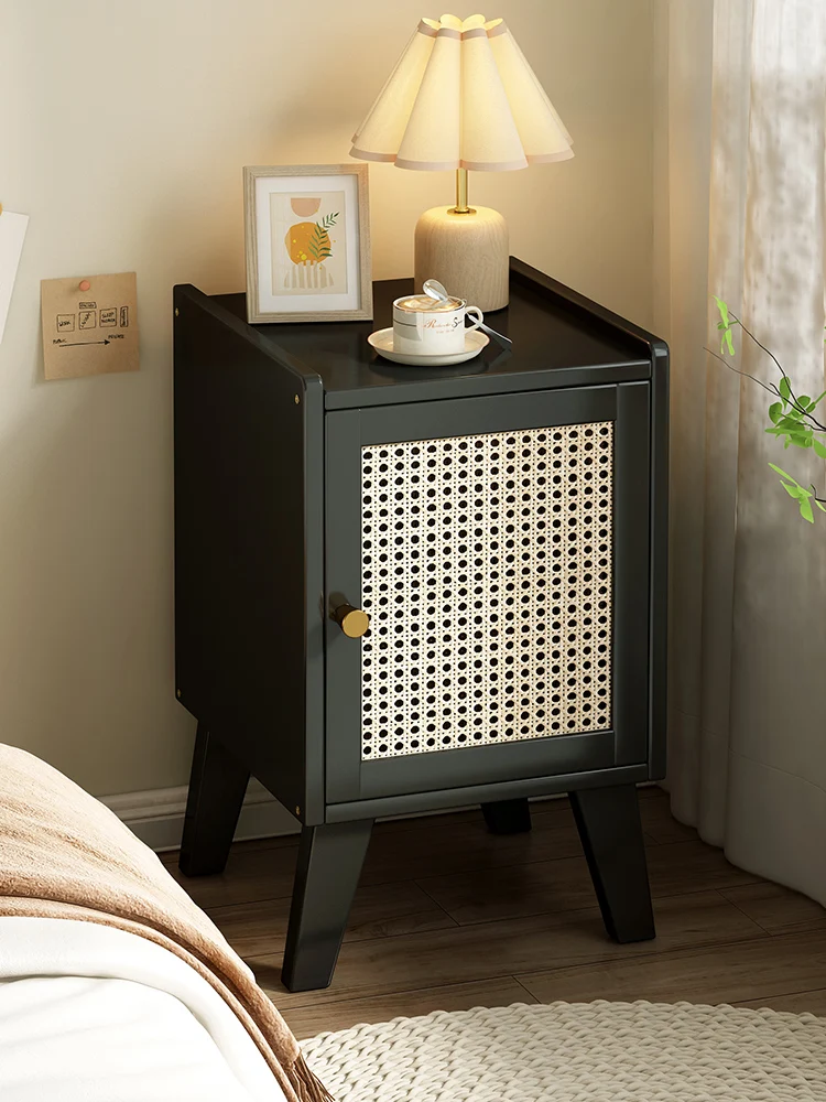 Bamboo Nightstands Home Furniture Living Room Shelf Storage Cabinet Bedroom Bedside Tables Customized Bed End Small Cabinets - Image 2