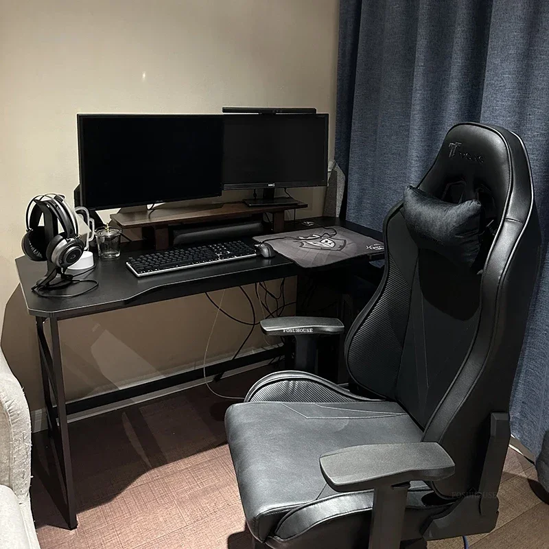 Luxury Desktop Computer Desks Home Furniture Simple Rental House Office Desk E-sports Gaming Desk Bedroom Student Study Table GM - Image 5
