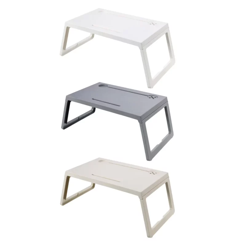 Adjustable Laptop Desk with cups Holder Drawer Breakfast Tray Portable Laptop Table for Reading Floor Table Watching Sofa Bed