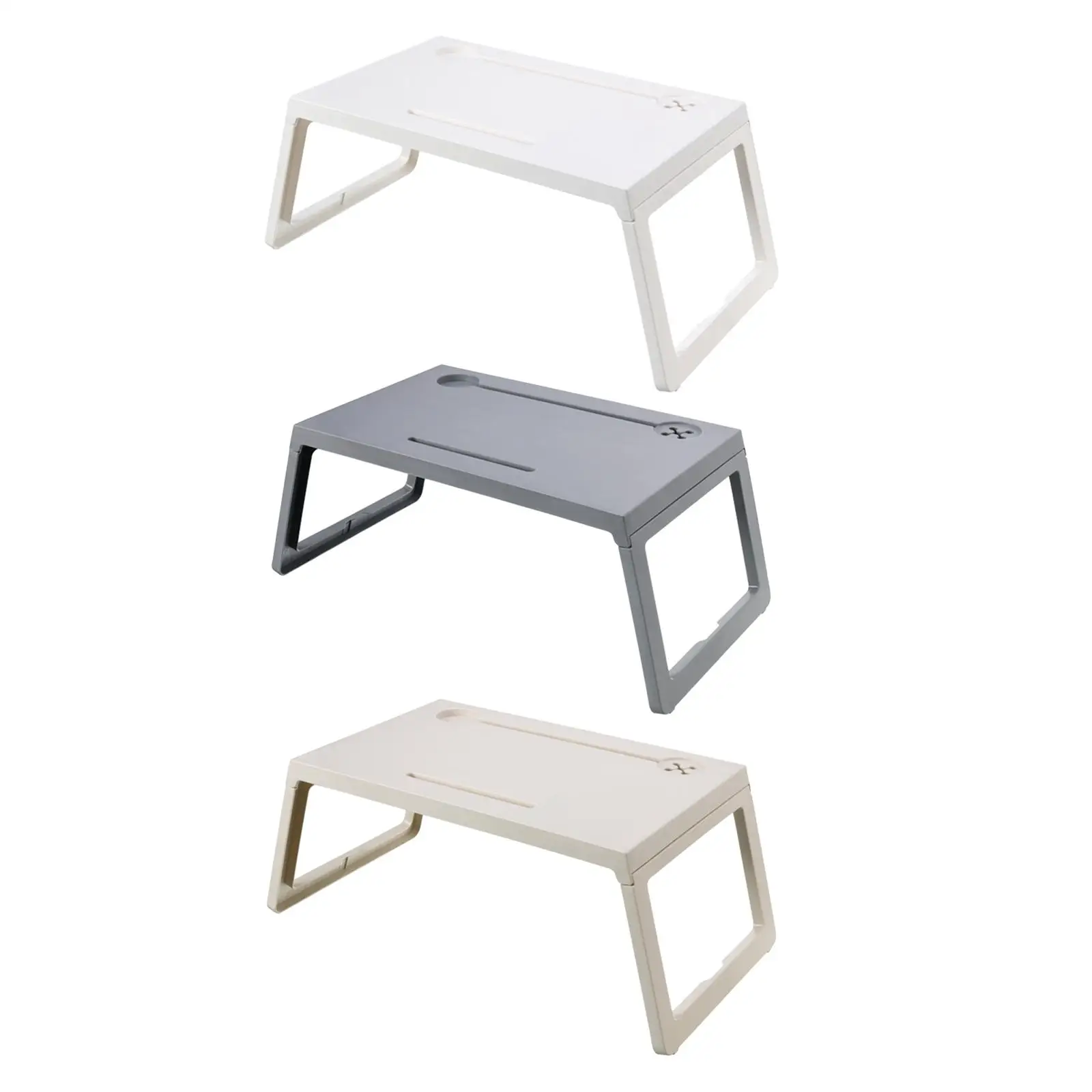 Adjustable Laptop Desk with cups Holder Drawer Breakfast Tray Portable Laptop Table for Reading Floor Table Watching Sofa Bed