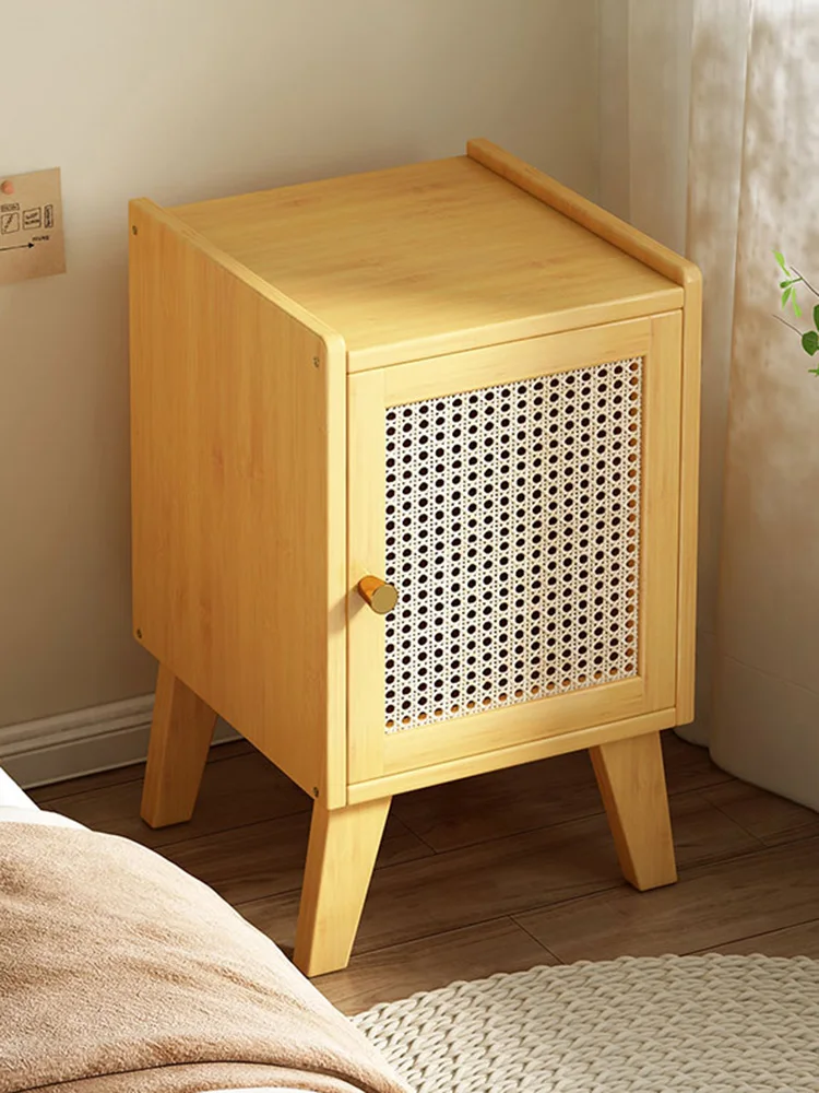 Bamboo Nightstands Home Furniture Living Room Shelf Storage Cabinet Bedroom Bedside Tables Customized Bed End Small Cabinets - Image 6
