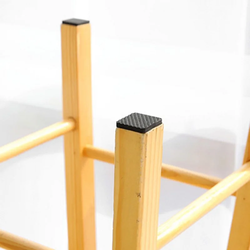 Self Adhesive Furniture Pads Chair Legs Rug Non-slip Bumper Damper Floor Scratch Protector Mat Round Square Rubber Pads - Image 2