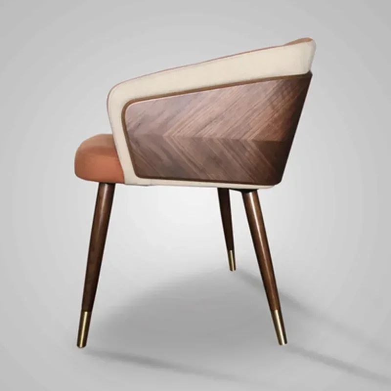 Accent Armchair Dining Chairs Camping Gaming Relaxing Floor Nordic Designer Dining Chairs Makeup Chaise Nordique Home Furniture - Image 6
