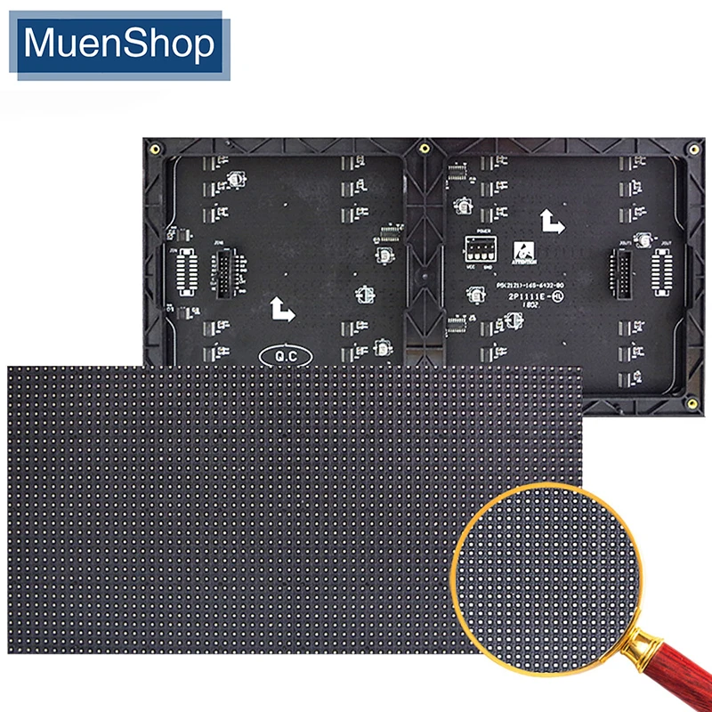 Free shipping P5 SMD2121 Indoor LED Display Module 320x160mm 16Scan Density 64*32 - Image 2