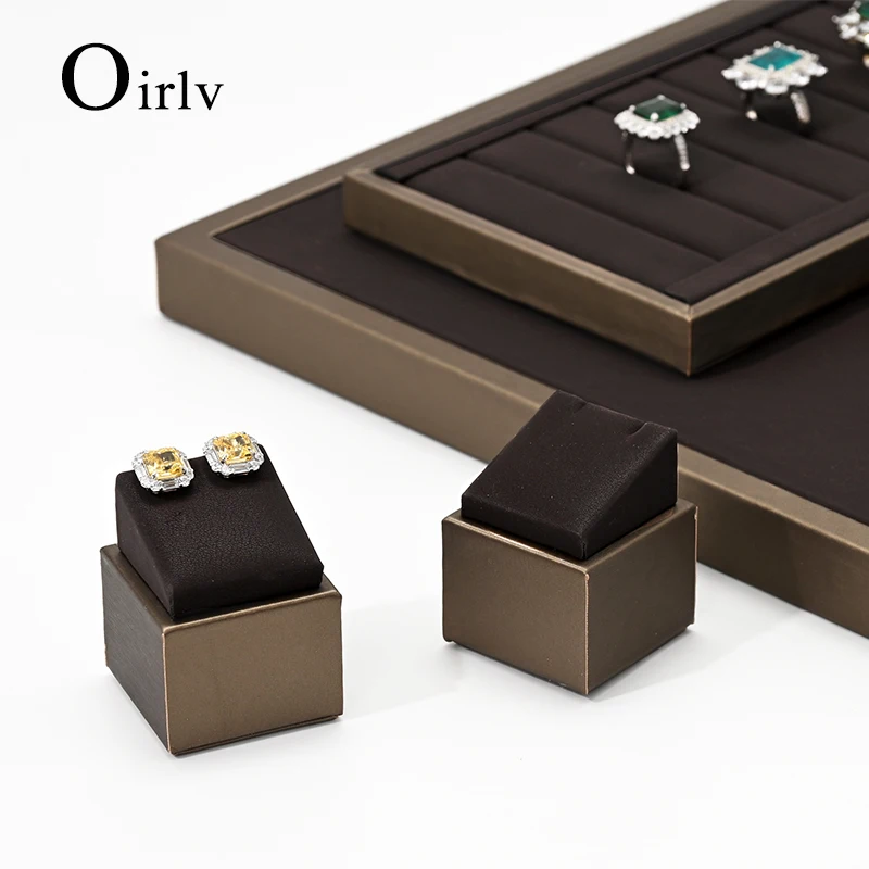 Oirlv Professional Jewelry Display Set Shop Cabinet Display Props for Necklace Display Watch Ring Earring Decoration Rack New - Image 6