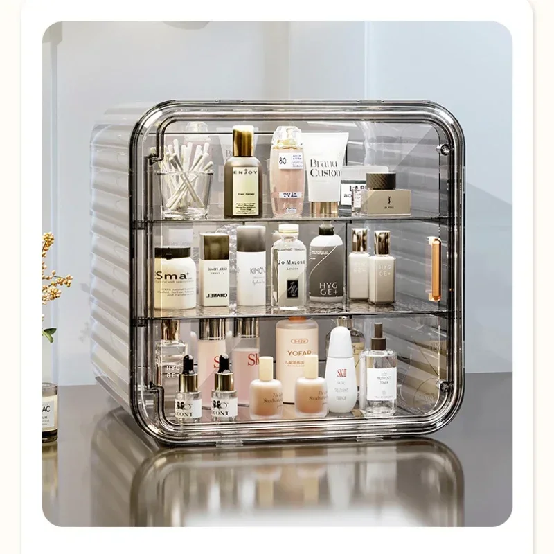 Display Dust-proof Storage Supplies Organizer Perfume Desktop Holder Dresser Cabinet Transparent Cosmetic Acrylic Box - Image 2