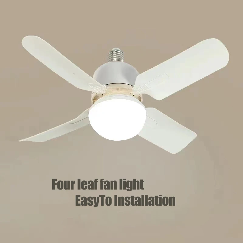 Ceiling Fan LED With Light Remote Control Dimmable E27 Base Modern Smart Wireless Fans Lighting For Bedroom and Living Room - Image 5