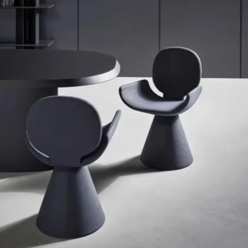 Unique Designer Dining Chair Black Modern Living Room Comfortable Armrest Chairs Dormitorio Luxury Cadeiras De Jantar Furniture - Image 4