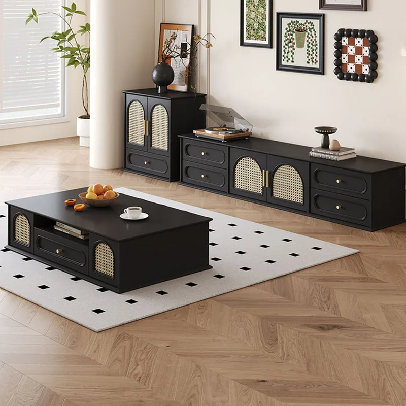 Entryway Aesthetics Living Room Cabinets Unique Luxury Locker Buffet Tv Cabinets Buffet Minimalist Cajoneras Hotel Furniture - Image 2