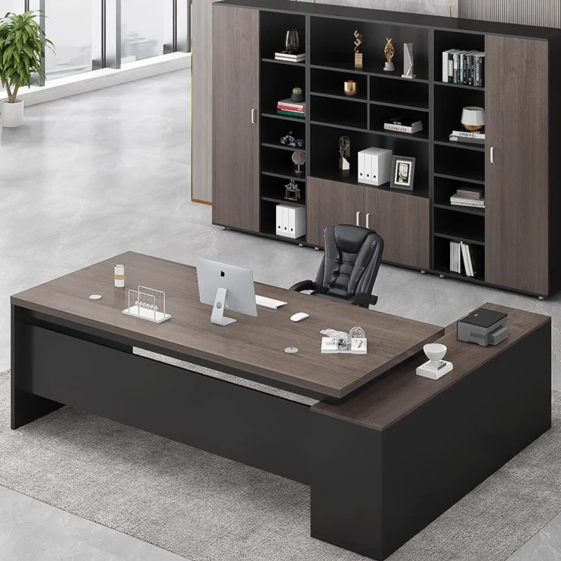 Minimalist Executive Desks Writing Professional Auxiliary Work Corner Student Side Table Study Computer Mesa Office Furniture - Image 4