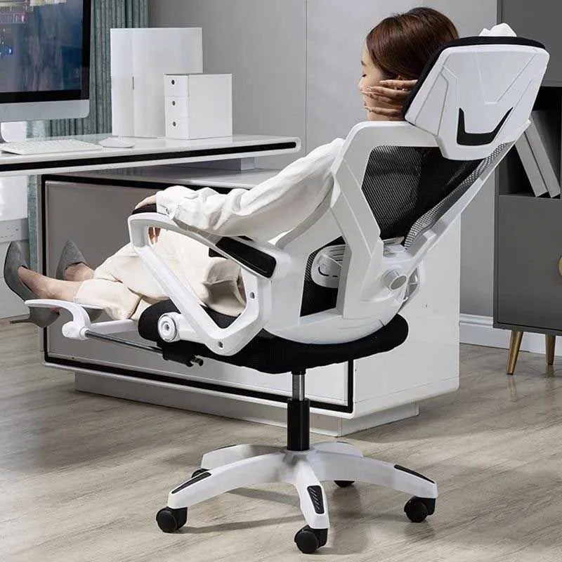 Computer Chair Home Office Chair Comfortable Sedentary Students Gaming Chairs Dormitory Chair Reclining Seat Ergonomic Ufficio - Image 4