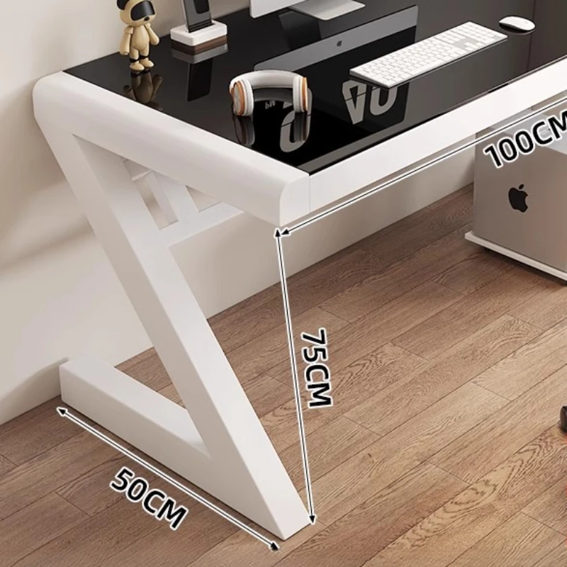 Glass Gaming Office Desks Computer Table Notebook Professional Office Desks Standing Household Escritorios Furniture MR50OD - Image 6