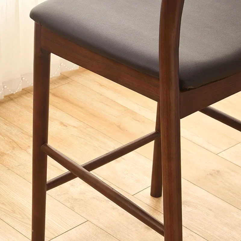 Tabouret De Cuisine Bar Mid-century Bar Stools Chair Make Up Chaise Design Luxury Backrest Metal Taburete Alto Outdoor Nordic - Image 3