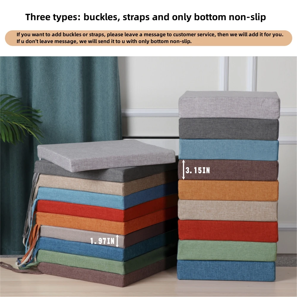 Customized Long Bench Cushions Sofa Pillows 3/5/8cm Thickened Chair Cushion Seat Cushion Pad for Wood Benchs/Garden Loungers - Image 2